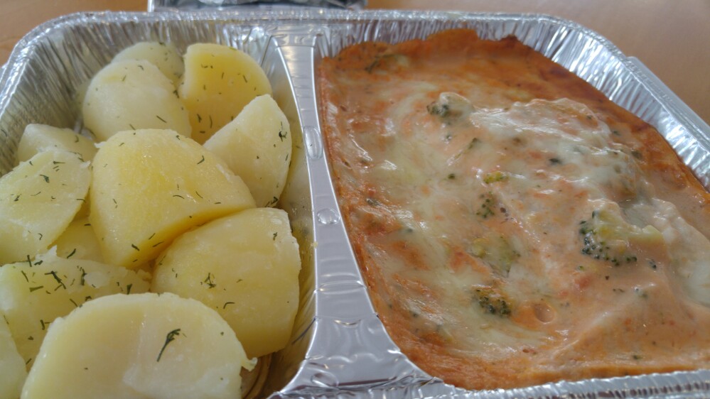 Überbackenes Fischfilet mit Kartoffeln | Essen Tagebuch mit Bild ...