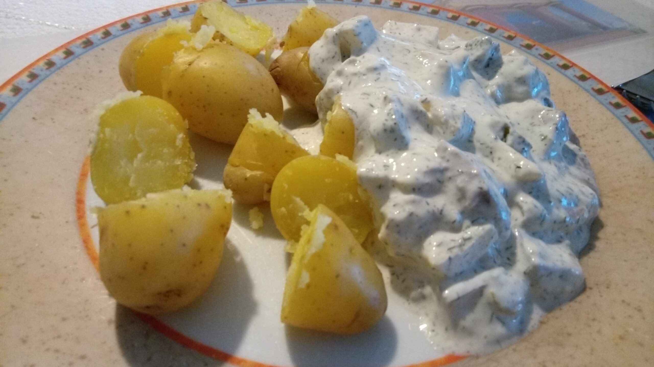 Matjes Filet mit Kartoffeln | Essen Tagebuch mit Bild | Mampf-mit