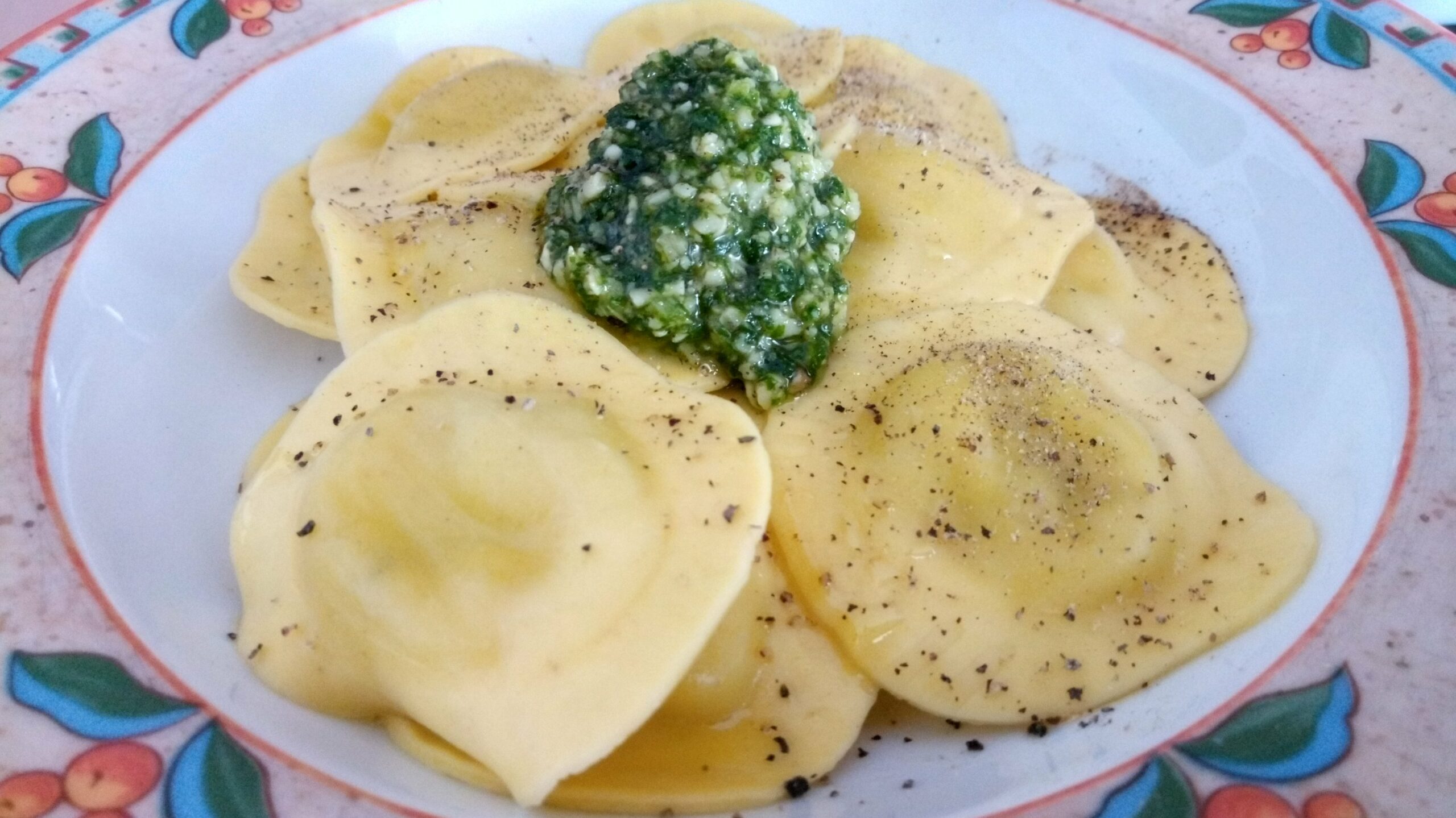 Tortellini mit Pesto | Essen Tagebuch mit Bild | Mampf-mit