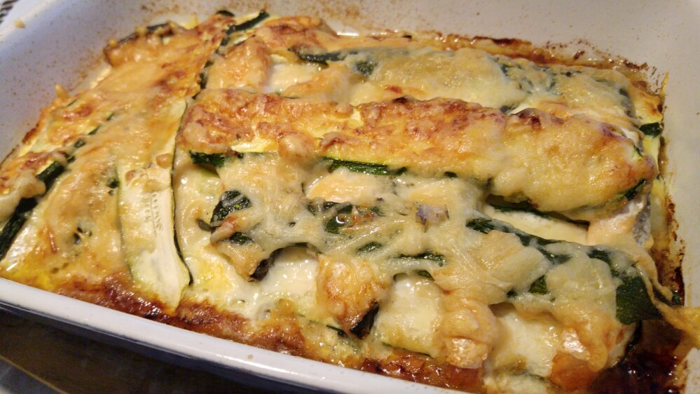 Lachs Zucchini Lasagne | Essen Tagebuch mit Bild | Mampf-mit