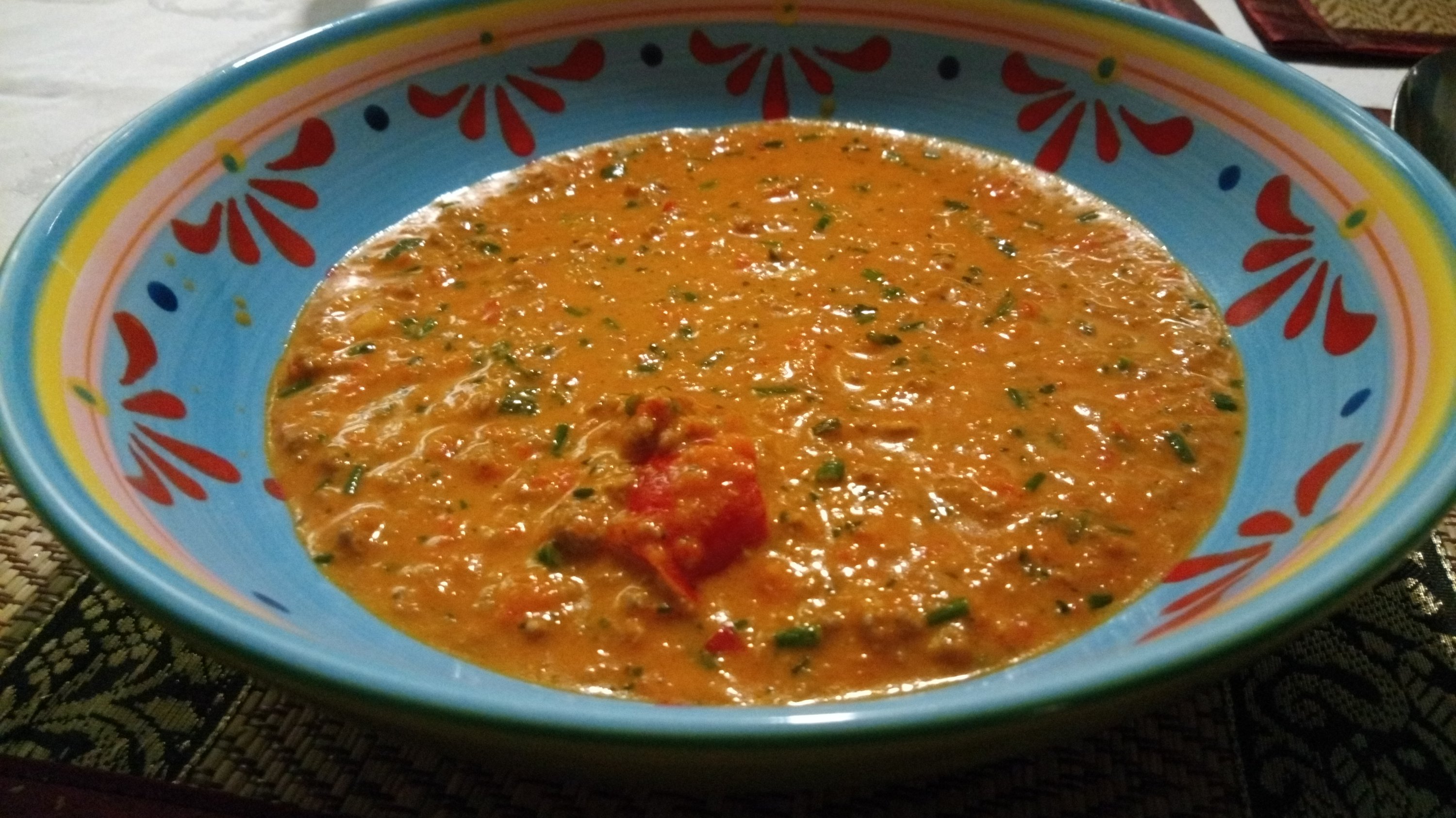 Ungarische Paprika Hackfleisch Suppe | Essen Tagebuch mit Bild | Mampf-mit